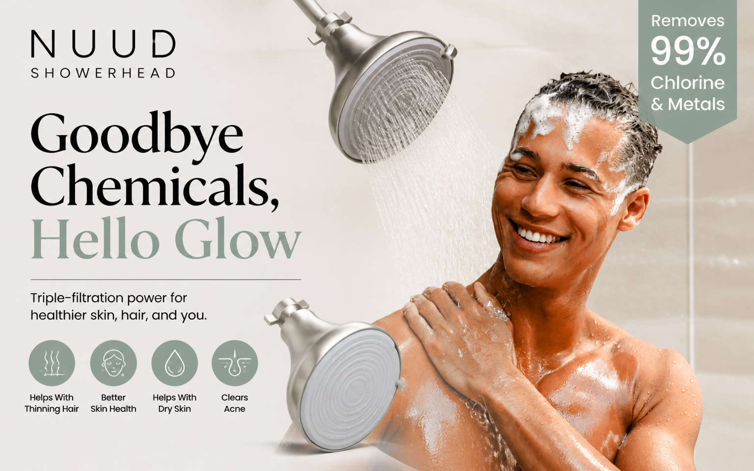 NUUD Showerhead