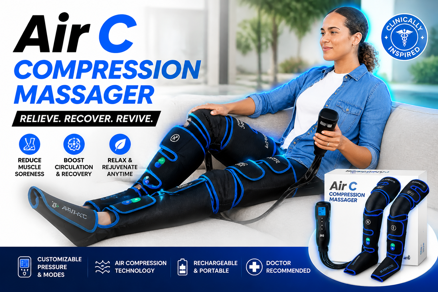 Air-C Leg Massager Review: Does 15 Minutes A Day Really Relieve Leg Pain And Swelling?