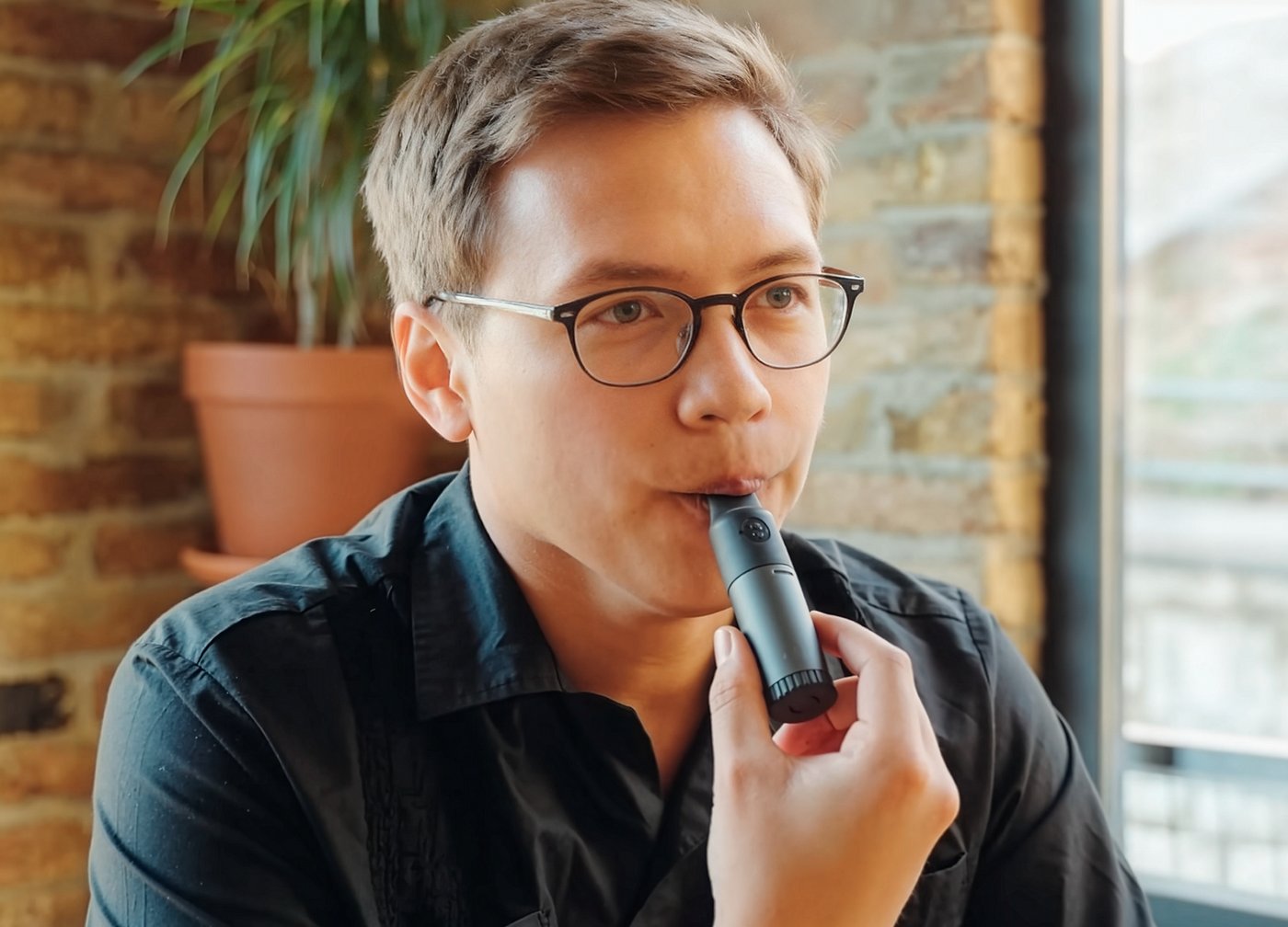 Enjoy A Calming Hit Of Air