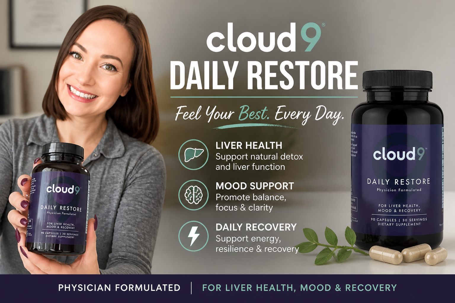Cloud9 Daily Restore Review: Can A Daily Capsule Really Offset What Alcohol Depletes?
