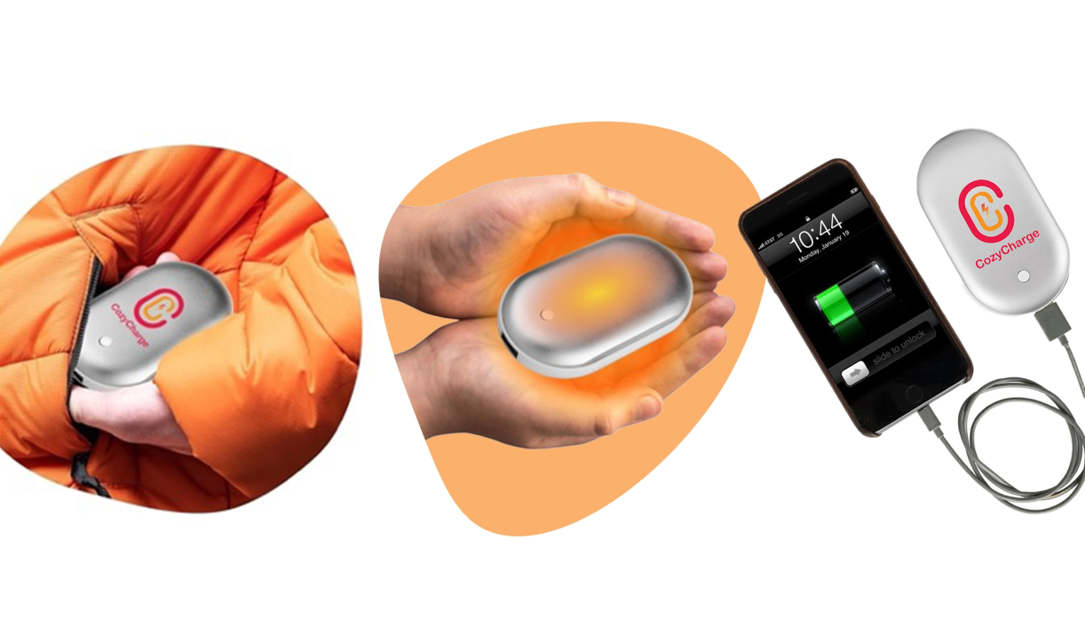 CozyCharge charging a smartphone