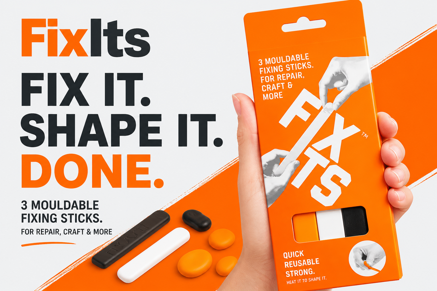FixIts Review: Is This Mouldable Repair Stick Really Stronger Than Glue?