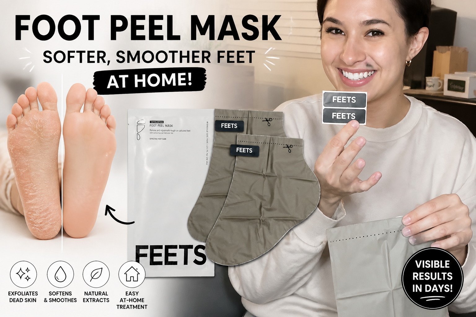 Foot Peel Mask Review: Does This Podiatrist-Approved Peel Actually Work?
