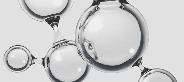 Sodium hyaluronate ingredient shot from Glamory's serum formula