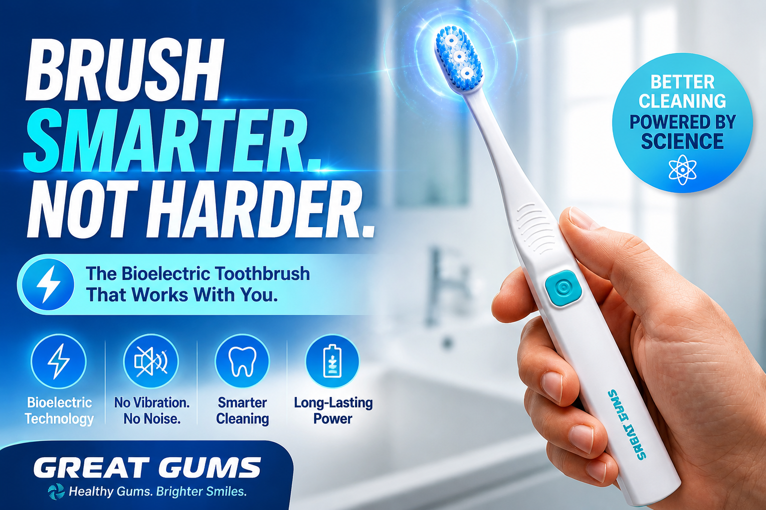 Great Gums Review: Can A Bioelectric Toothbrush Actually Help Your Gums?