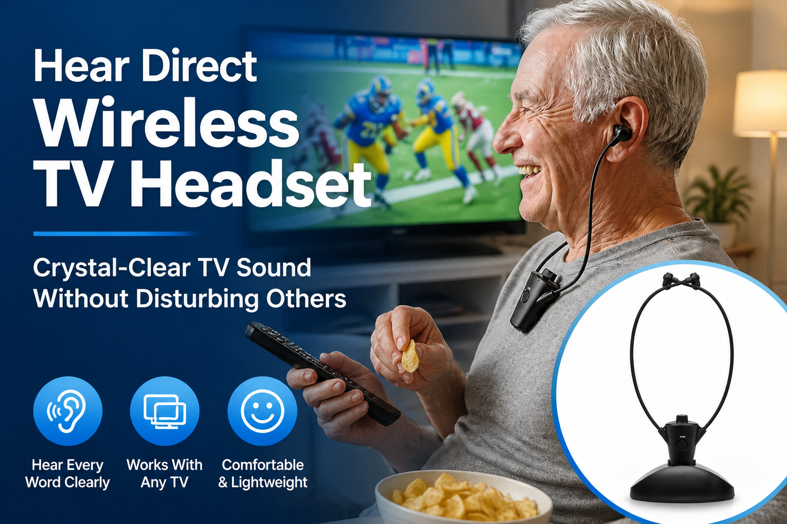 HearDirect Wireless TV Headset Review: Does It Really End The Volume Wars?