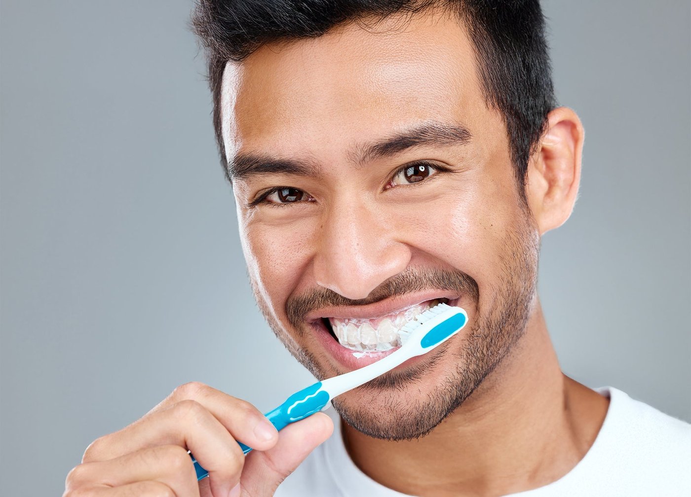 Brush & Dry Teeth