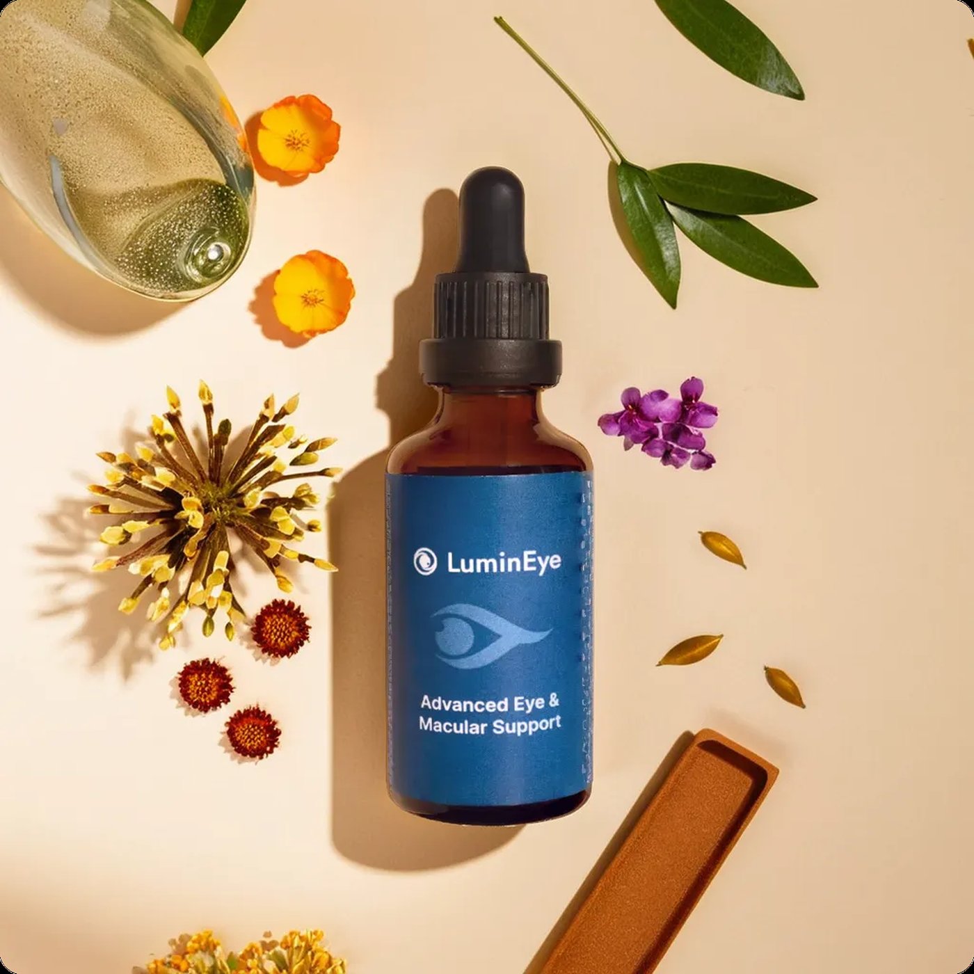 LuminEye Nano-Drop bottle with dropper cap