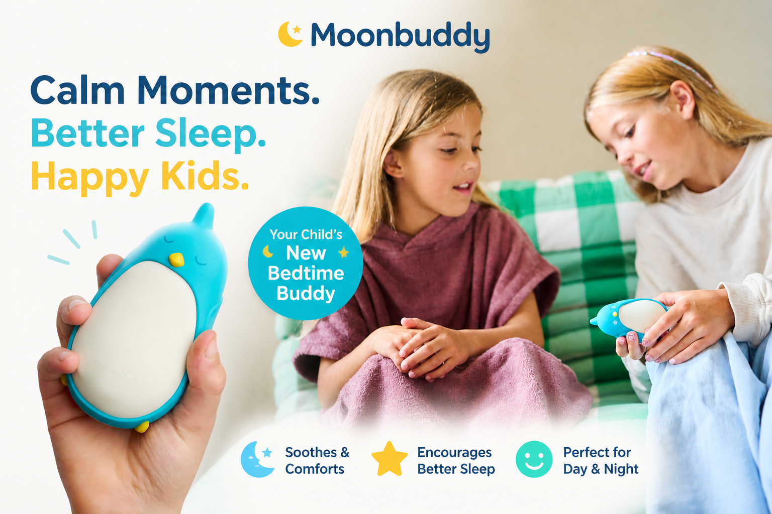 Moonbuddy Review: Can A Cuddly Breathing Buddy Really Calm A Child In 4 Minutes?