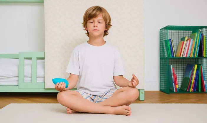 Moonbuddy breathing device with character sleeve