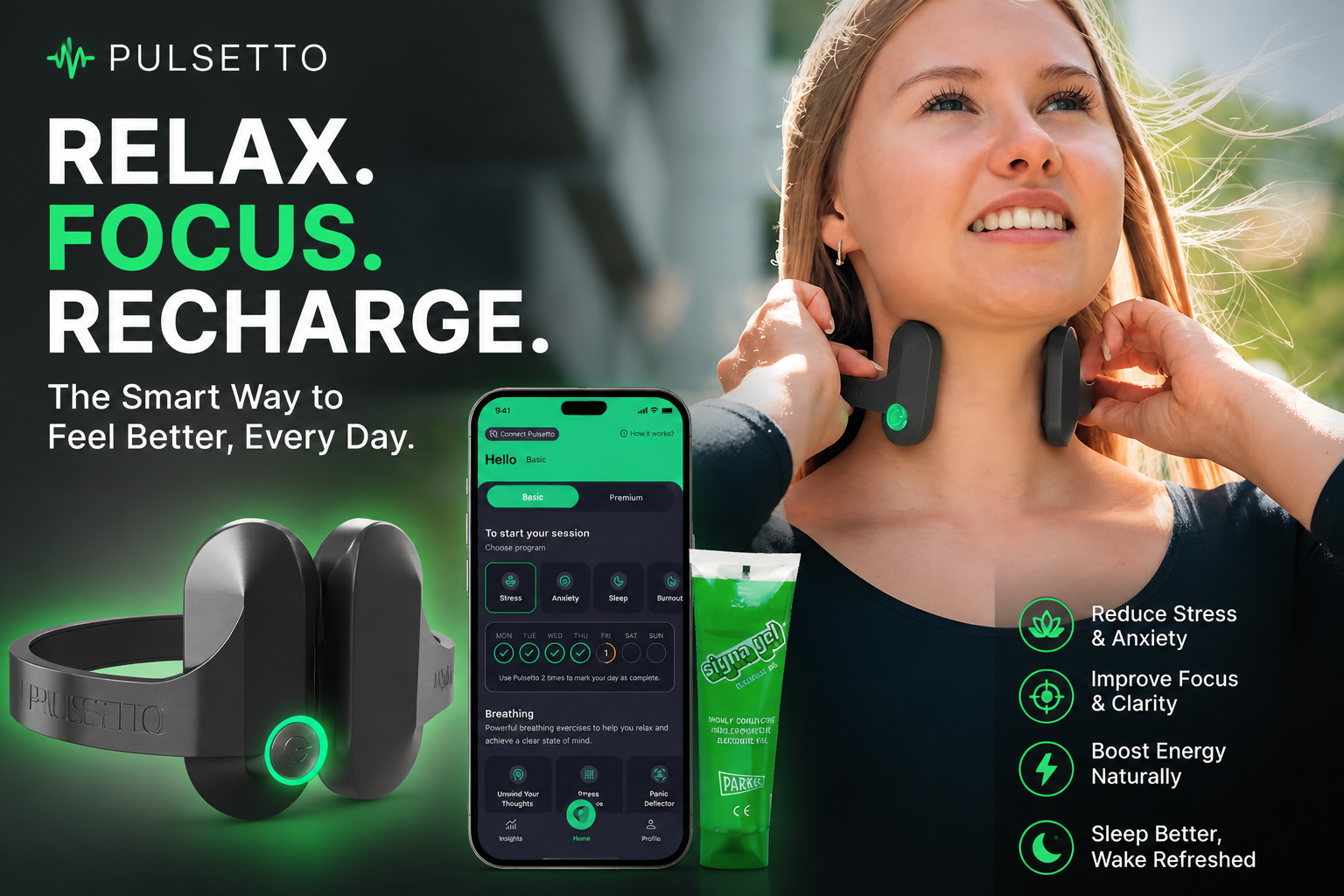 Pulsetto Review: Does 4 Minutes Of Neck Vibration Really Calm A Stressed Nervous System?