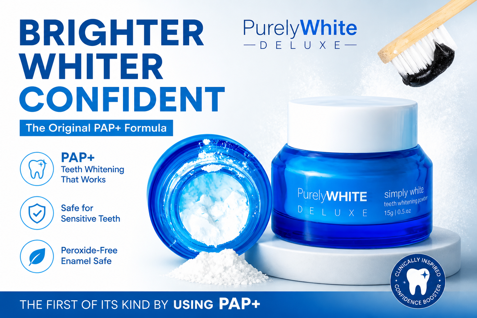 PurelyWHITE Deluxe Review: Can A Powder Really Whiten Without Sensitivity?