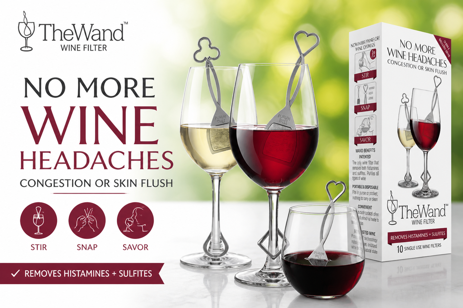 The Wand Wine Purifier Review: Does It Really Stop Wine Headaches?