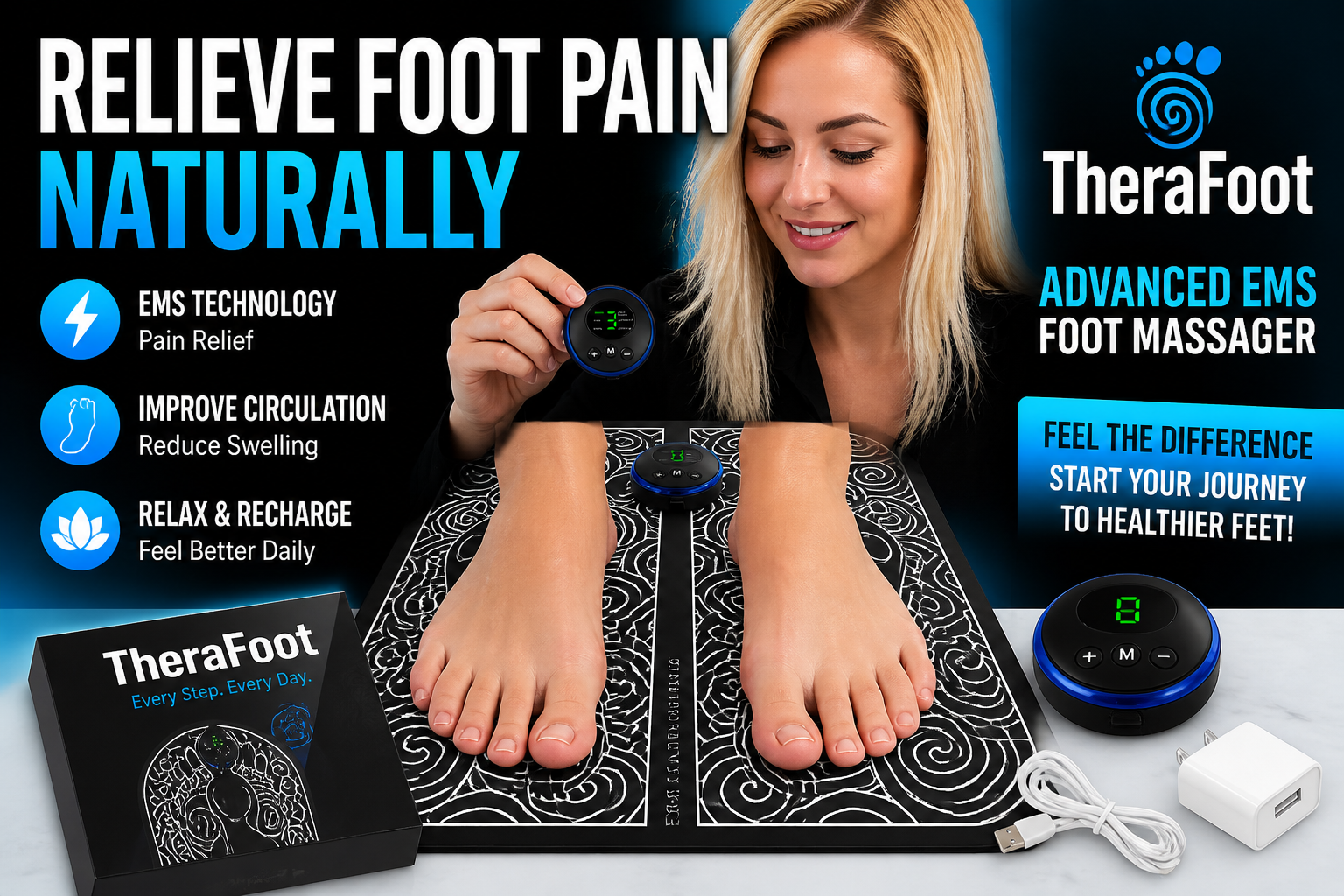 TheraFoot Pro Review: Can EMS Really Fix Chronic Foot & Leg Pain In 30 Days?