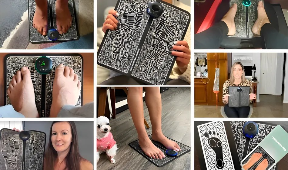 TheraFoot Pro EMS foot pad bundle