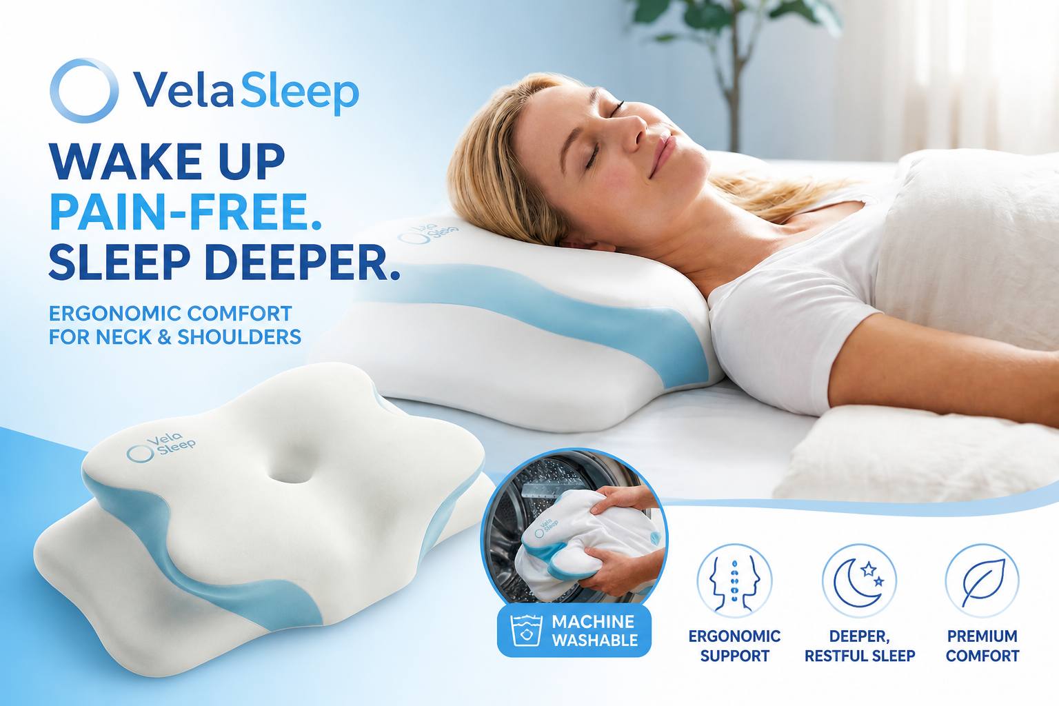 VelaSleep Review: Can A Pillow Actually Decompress Your Neck?
