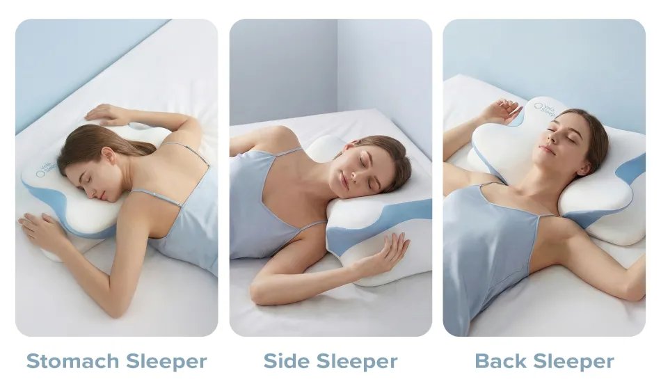 VelaSleep pillow on a white background